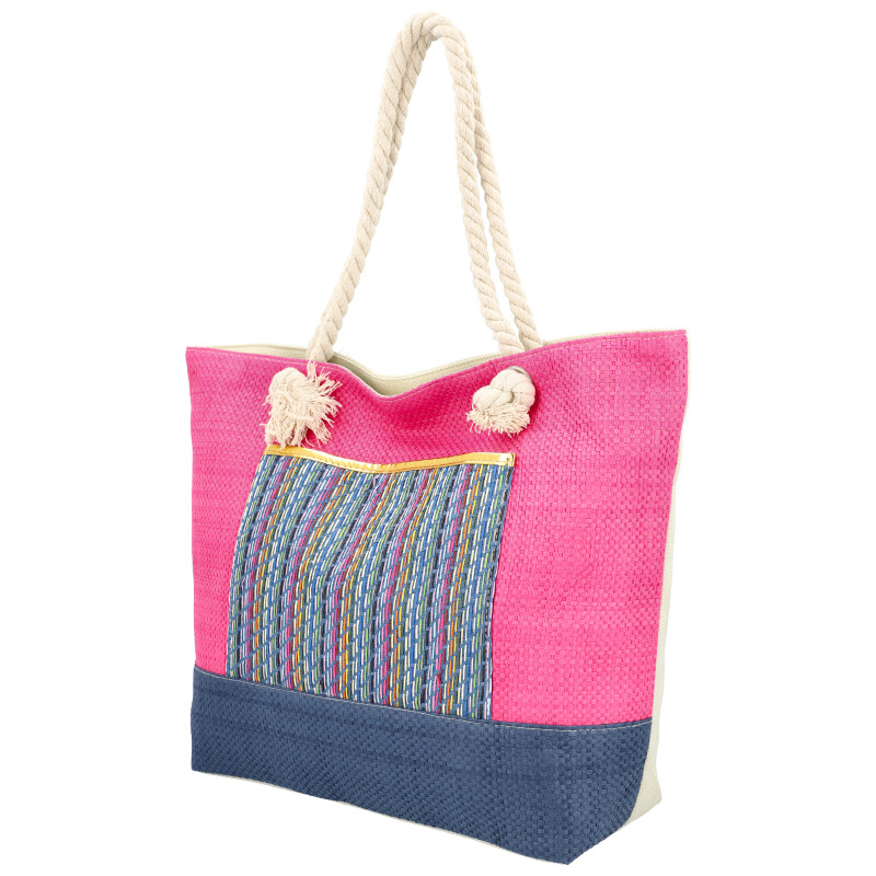 Sac Fourre-tout Pailleté Rose Métallisé - Mini Sac à Main épaule Pour Plage Ou Sortie - Occasion